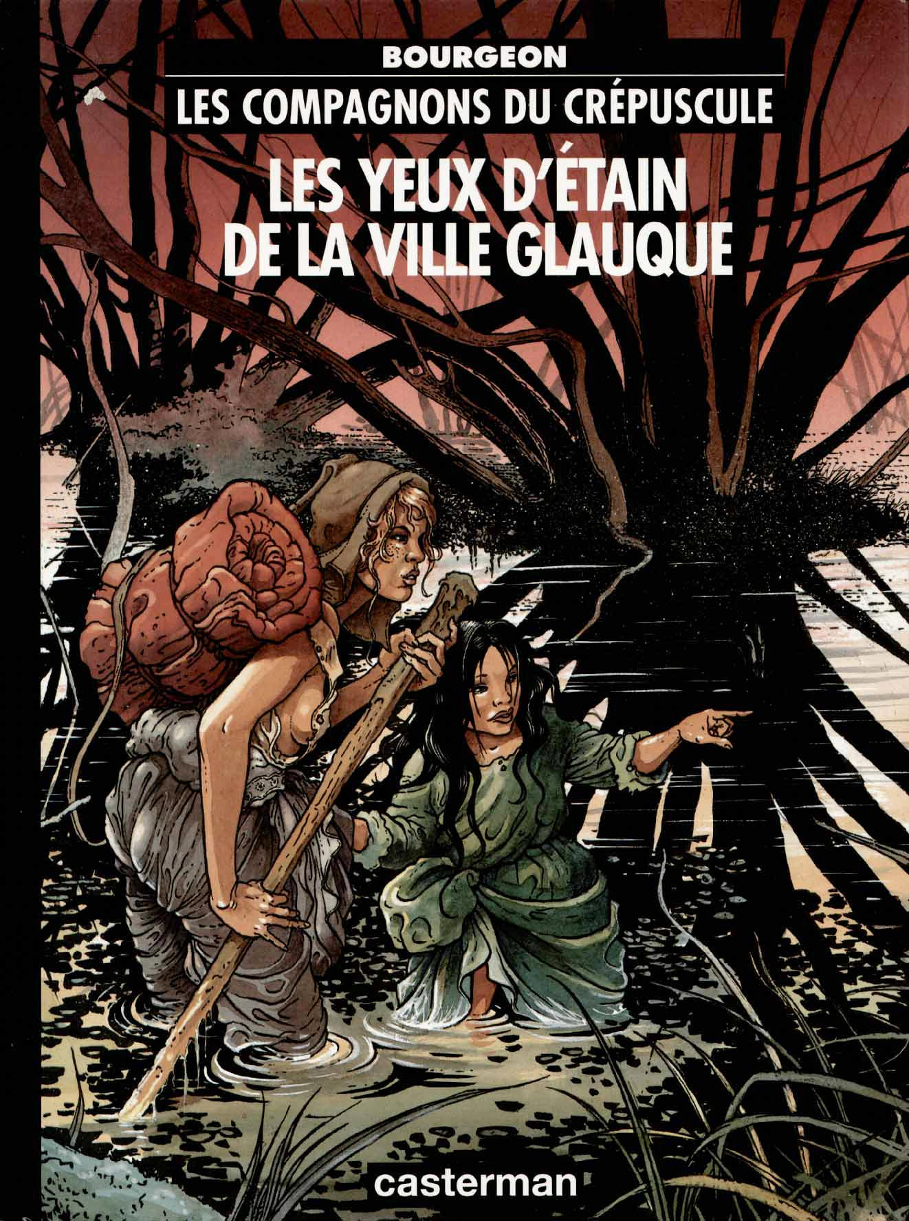 Les Compagnons du crépuscule - 02 - Les yeux d'étain de la ville glauque